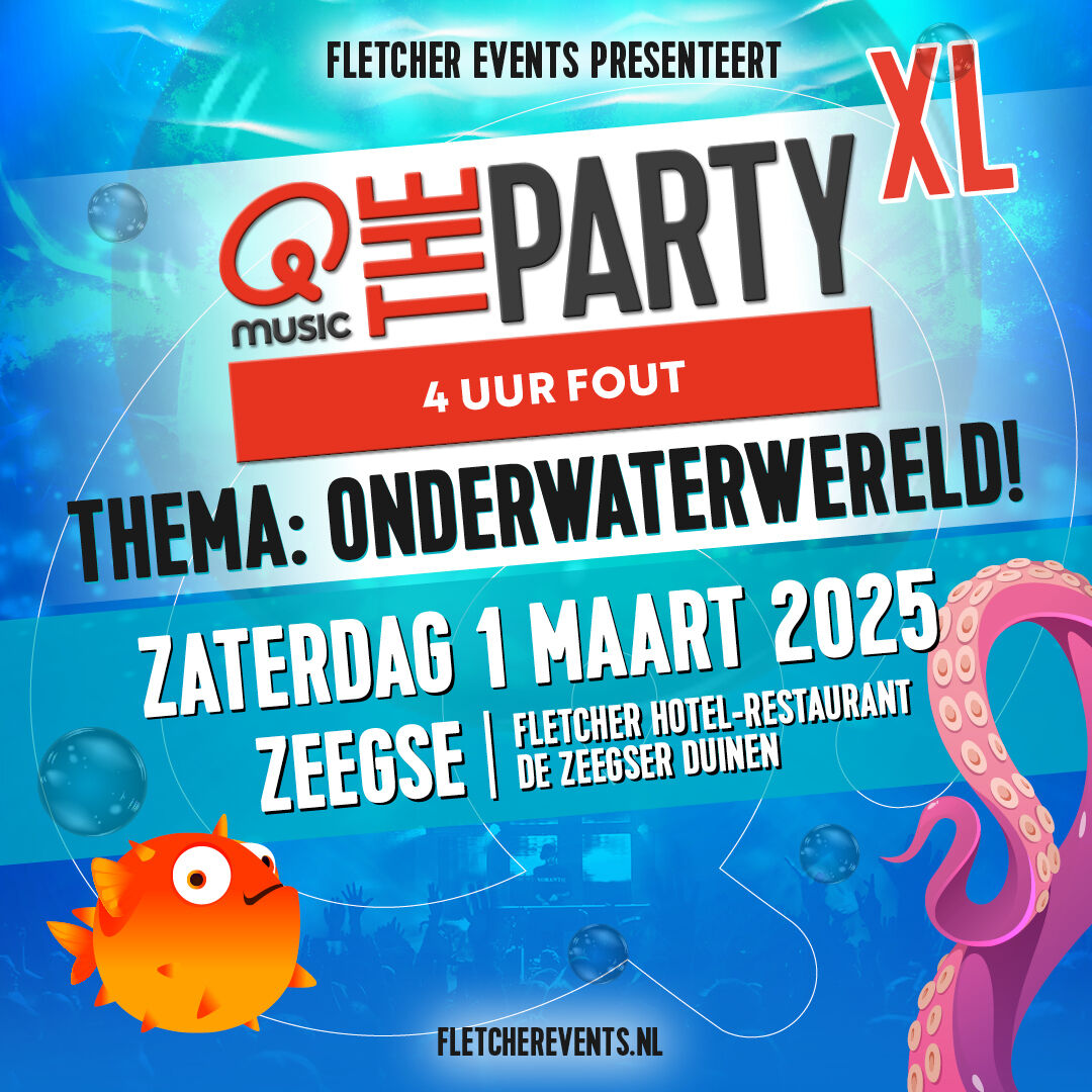 QMusic the Party XL in dit hotel!