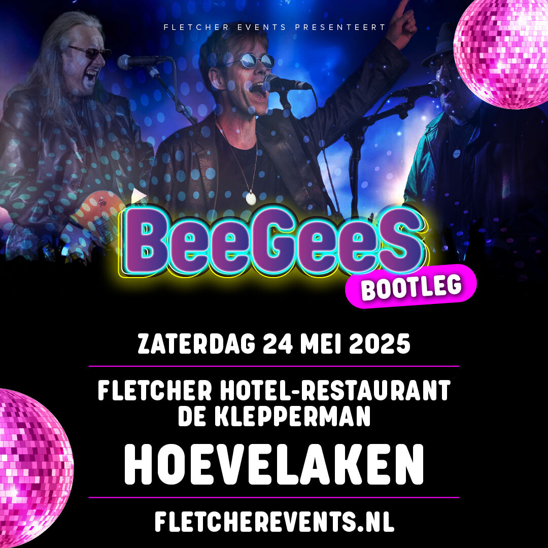 The Bootleg Beegees komen naar dit hotel!